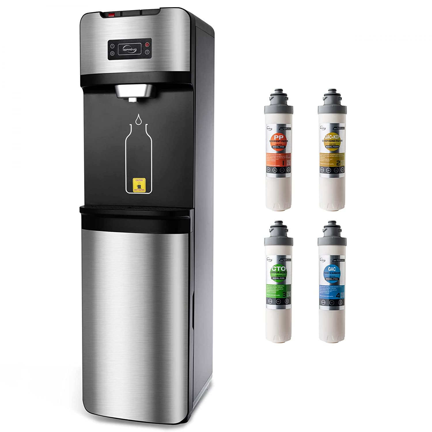 iSpring DS4S Bottleless Water Cooler Dispenser
