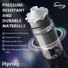 iSpring WSPARJ-BP, NSF Certified, Jumbo Spin-Down Sediment Water Filter with Bypass, Auto Flush