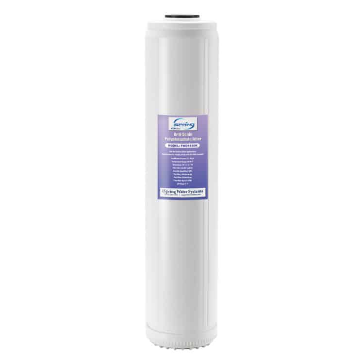 iSpring FWDS150K Anti-Scale 20" x 4.5" Whole House Water Filter with Patented Scale Inhibitor