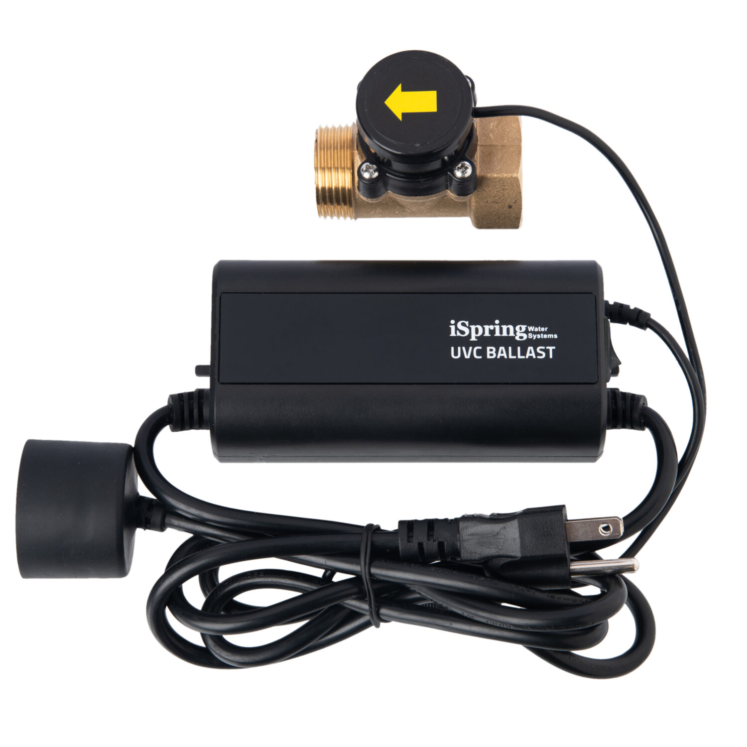iSpring UVT55FS UV Light Whole House Water Filter Transformer/Ballast with Water Flow Sensor
