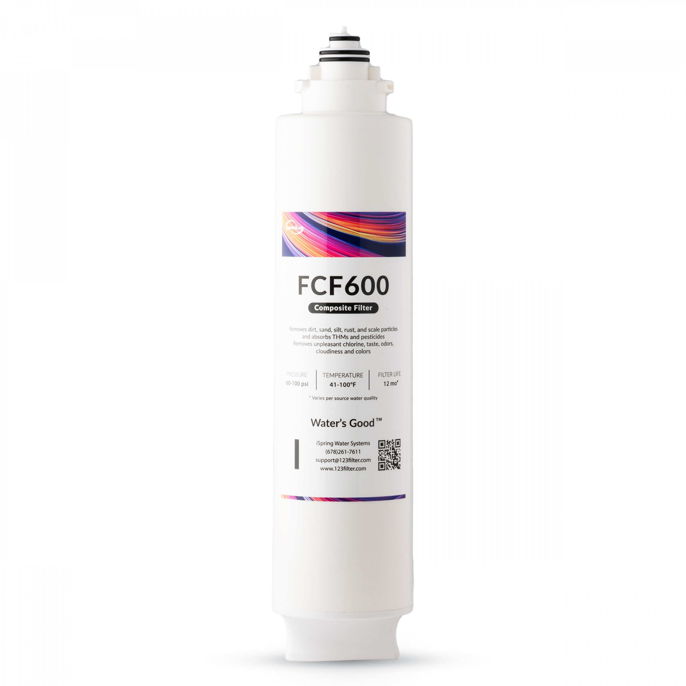 iSpring FCF600 Water Filter for RO600 Tankless Reverse Osmosis Water Filtration System
