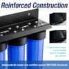iSpring WGB32B-KS Whole House Water Filter System for Heavy Metal Reducing