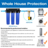 iSpring WGB32B-KS Whole House Water Filter System for Heavy Metal Reducing