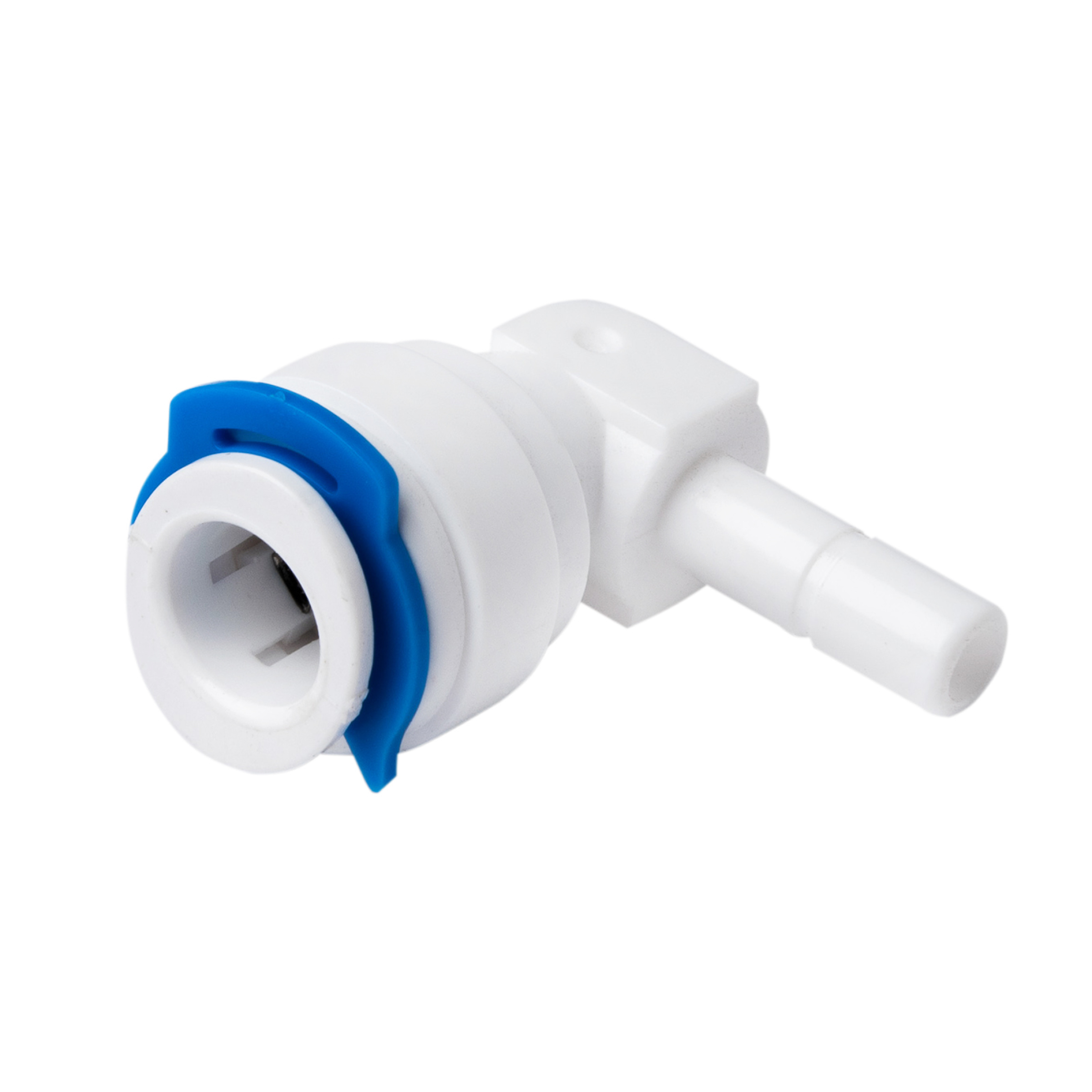iSpring 0406SE x2 1⁄4” Stem Elbow to 3/8” Quick Fitting Connect, Pack of 2