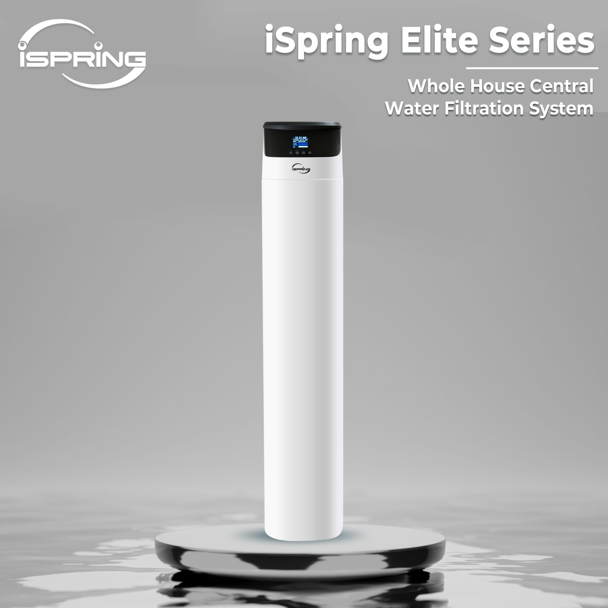 iSpring WCF200K Elite Series Whole House Central Water Filtration System