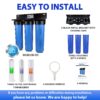 71rdADBP0YL._SL1500_ iSpring WGB32B-DS 3-Stage Whole House Water Descaler Filter System,