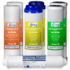 iSpring F7-GAC 10"x2.5" Standard Reverse Osmosis Water Filter 1-Year Replacement Cartridges, 7-piece