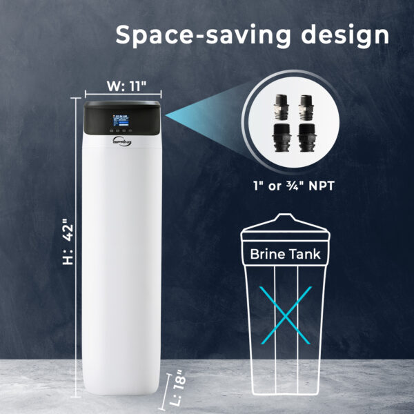 iSpring WCS50KG Elite Series Whole House Water Softener