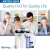 iSpring RCC100P Under Sink 5-Stage Reverse Osmosis Water Filtration System, 100 GPD, with Pump