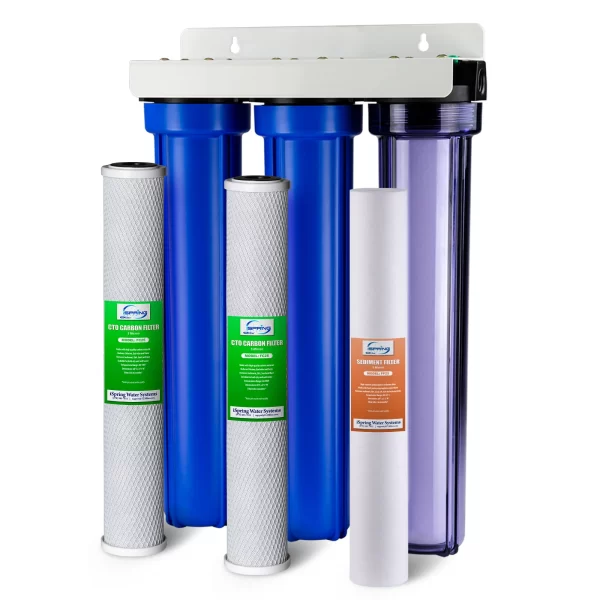 iSpring WCB32C 3-Stage Whole House Water Filtration System