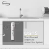 2 iSpring US15L Leak-Free Direct Connect Under-sink Water Filter System, 15k Gallons Capacity