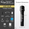 iSpring US15UF 0.01μm Ultra Filtration Direct Connect Under Sink Water Filter System