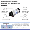 iSpring RCC100P Under Sink 5-Stage Reverse Osmosis Water Filtration System, 100 GPD, with Pump
