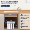 5 iSpring CU-A4 0.01μm Ultra-Filtration Under Sink Water Filter System