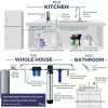 5 iSpring WGB21BM 2-Stage Iron and Manganese Reducing Whole House Water Filtration System