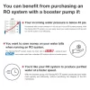 iSpring RCC100P Under Sink 5-Stage Reverse Osmosis Water Filtration System, 100 GPD, with Pump
