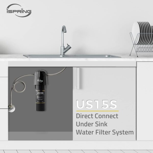 iSpring US15SD Direct-Connect Under Sink Water Filter System