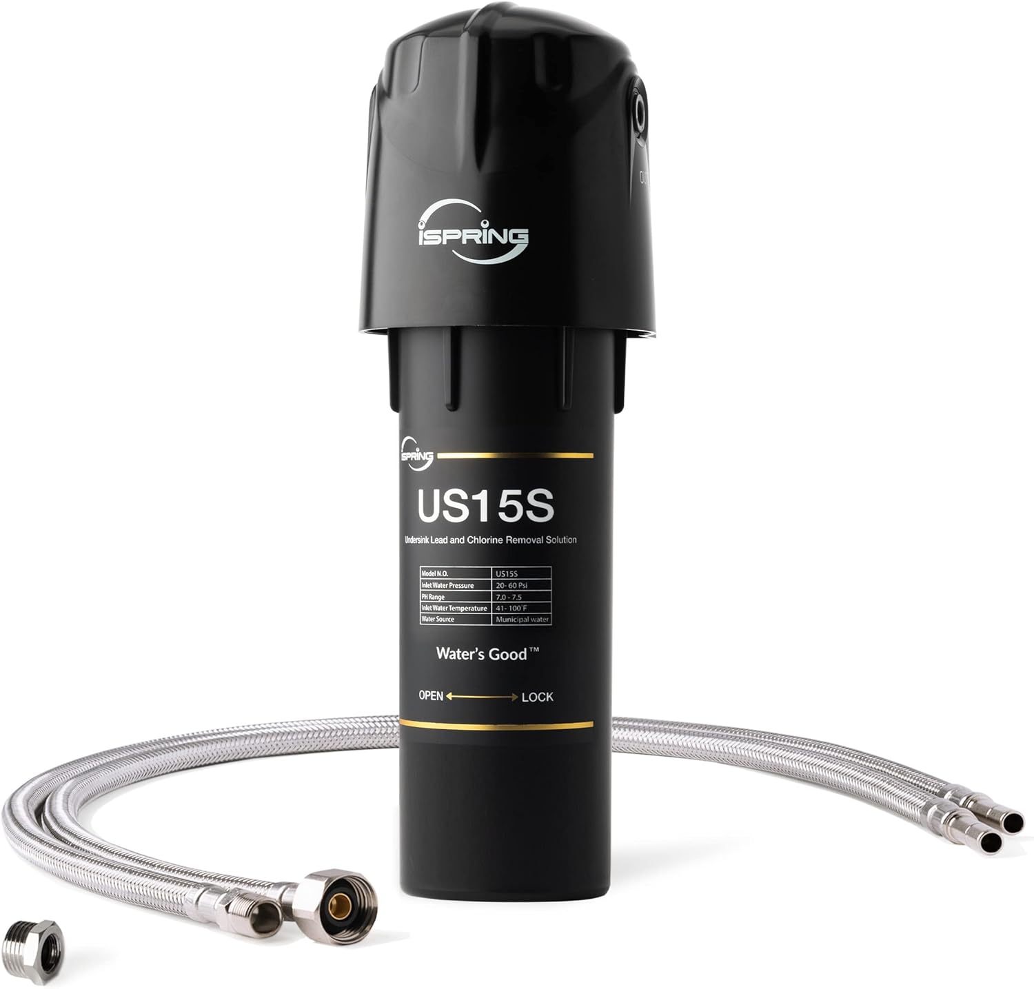 iSpring US15SD Direct-Connect Under Sink Water Filter System