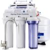 iSpring RCC7U, NSF/ANSI 58 Certified, 75GPD 6-Stage UV Reverse Osmosis Water Filter System