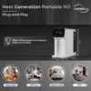 iSpring RCD100 5-Stage Countertop Reverse Osmosis System, Instant Hot RO Water Dispenser with UV