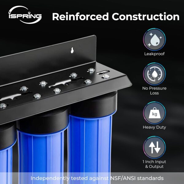 iSpring WGB32B-MKS Whole House Water Filter System