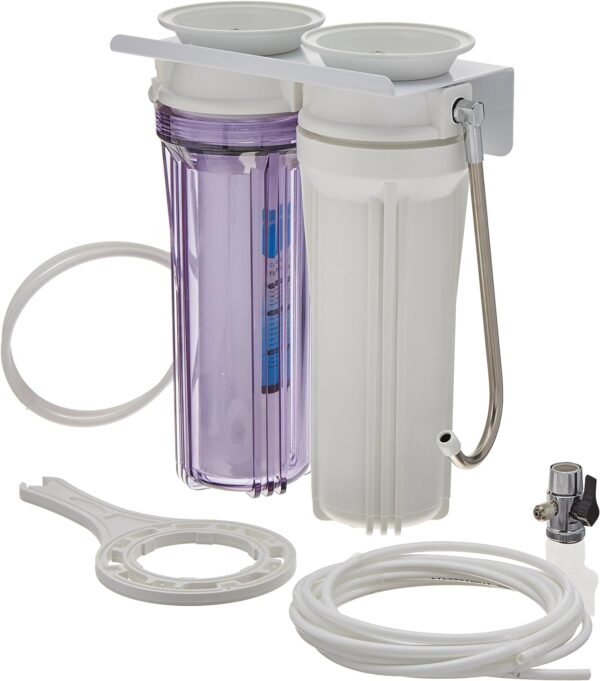 iSpring CKC2 High Output 2 Stage Countertop Water Filtration Dispenser System