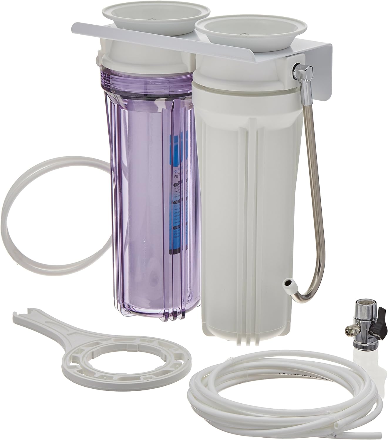 iSpring CKC2 High Output 2 Stage Countertop Water Filtration Dispenser System