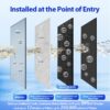 iSpring WGB32B-KDS+WSP50J Whole House Water Filter System w/Jumbo-Sized Spin Down Sediment Filter