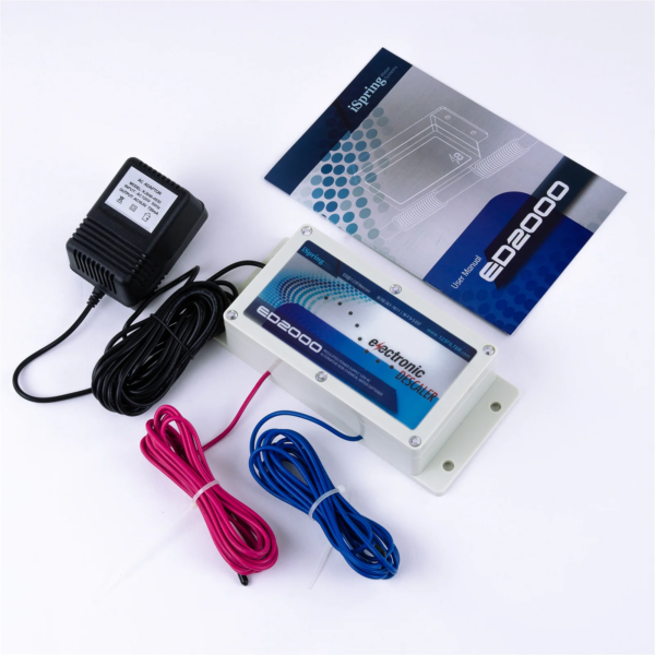iSpring ED2000 Whole House Electronic Descaler Water Conditioner, Not a Water Softener