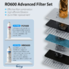 iSpring RO600ORB Tankless RO Reverse Osmosis Water Filtration System, 600 GPD Fast Flow