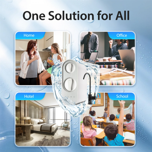 iSpring RO600ORB Tankless RO Reverse Osmosis Water Filtration System, 600 GPD Fast Flow