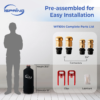 iSpring WF1024 Whole House Water Filter System, Reduces PFAS, Chlorine, Chloramine, Lead