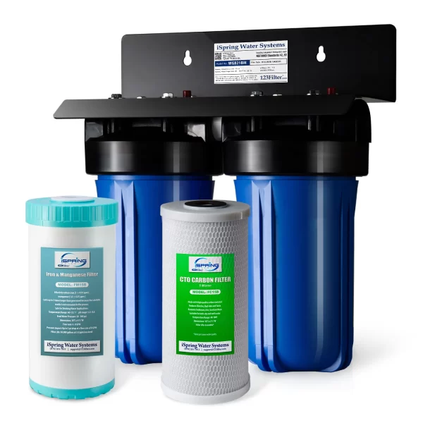 WGB21BM_main_jpg-103035-2400x2400 iSpring WGB21BM 2-Stage Iron and Manganese Reducing Whole House Water Filtration System