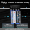 WGB22B-DSpt02 iSpring WGB22B-DS Whole House Water Filter System, Reduces Scale