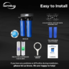 WGB22B-DSpt05 iSpring WGB22B-DS Whole House Water Filter System, Reduces Scale
