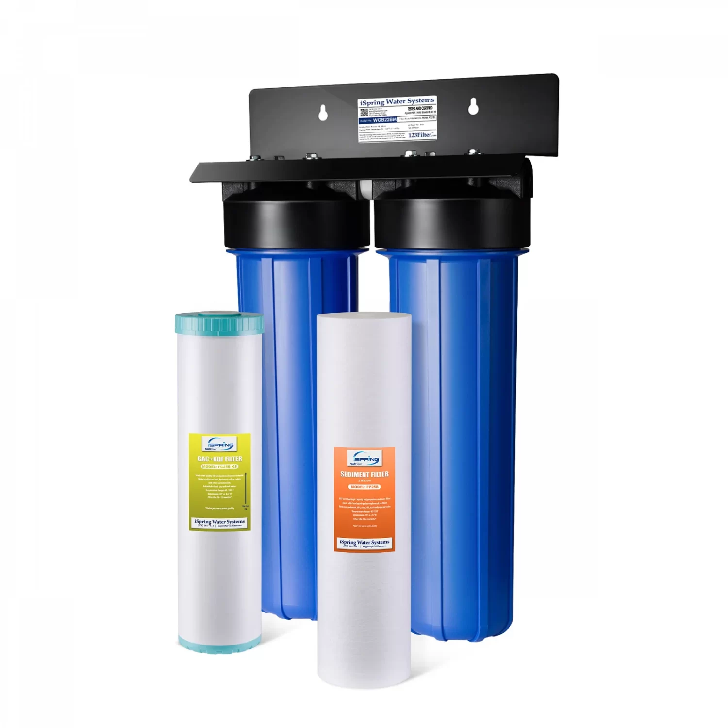 iSpring WGB22B-KS Whole House Water Filter System
