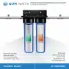 iSpring F4WGB22B 4.5” x 20” Water Filter Replacement Set