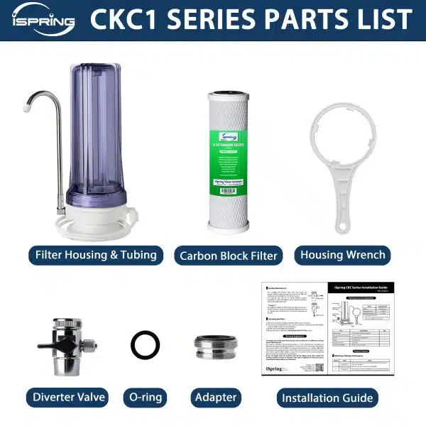 iSpring CKC1C Countertop Water Filter