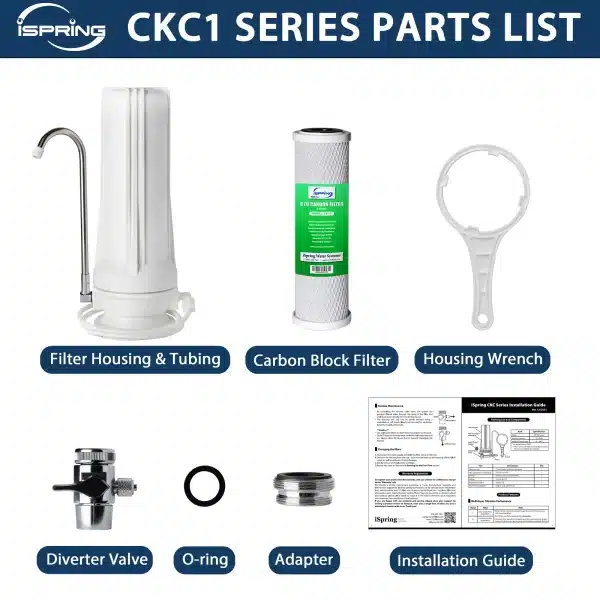 iSpring CKC1 Countertop Water Filter