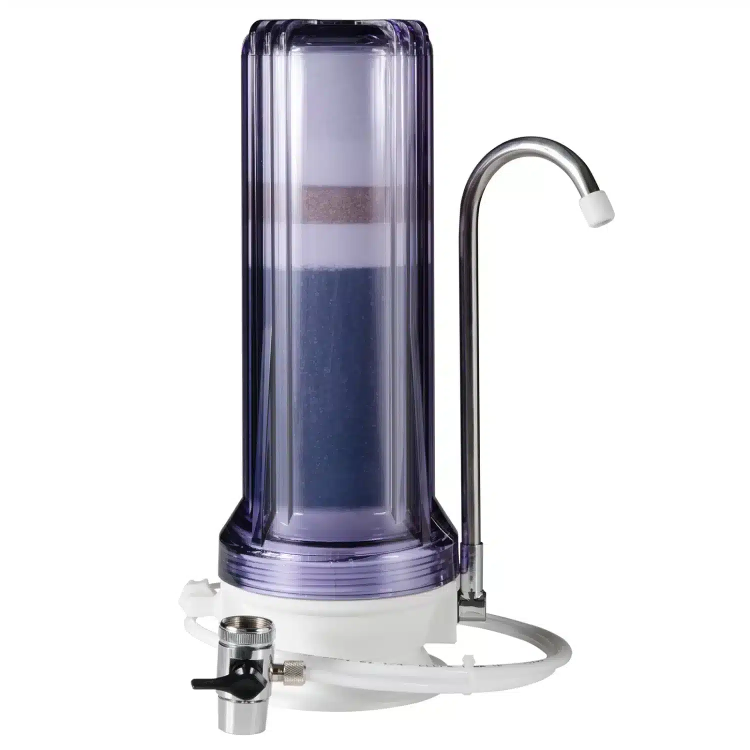 iSpring CT10-CL Multi-Stage Countertop Filter System for Drinking Water