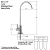 iSpring GA1-SS Stainless Steel RO Drinking Water Faucet