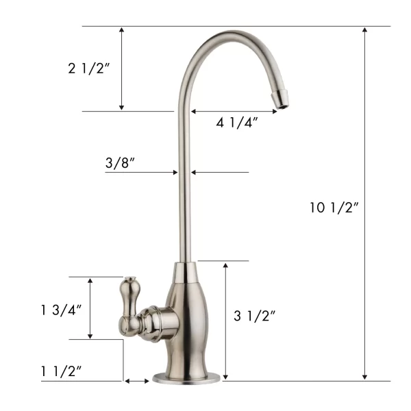 iSpring GK1-AB Lead-Free Faucet for RO System