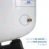 iSpring T55M 5.5 Gallon Residential Pre-Pressurized Water Storage Tank