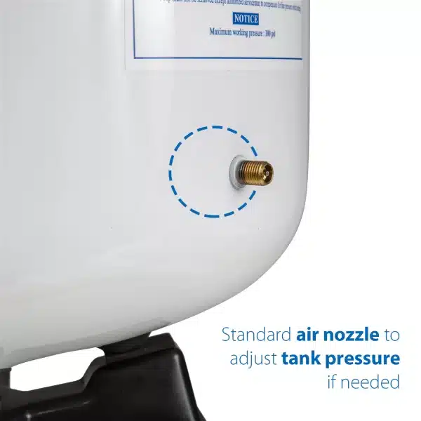 iSpring T55M 5.5 Gallon Residential Pre-Pressurized Water Storage Tank