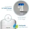 iSpring T55M 5.5 Gallon Residential Pre-Pressurized Water Storage Tank