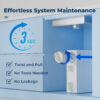 iSpring RO500-ORB, NSF Certified Tankless RO Reverse Osmosis Water Filtration System, 500 GPD