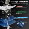 iSpring CRO2000 5-Stage 2000GPD Tankless Commercial Reverse Osmosis System