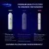 iSpring F3-RO500AK 1-Year Replacement Filter Pack for RO500 Series Tankless RO Filtration System
