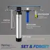 iSpring FWDS80K Anti-Scale 10" x 4.5" Whole House Water Filter with Patented Scale Inhibitor
