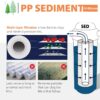 716IvcEFi3L._AC_SL1500_ iSpring FP15X25 10″ x 2.5″ Universal Multi-layer Sediment Water Filter Replacements, 5 Micron